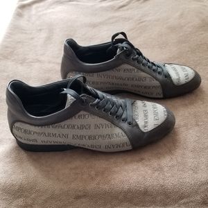 Armani leather sneakers